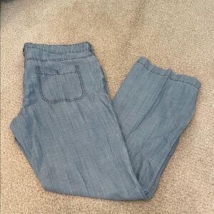 Pilcro Soft Blue Casual Jeans